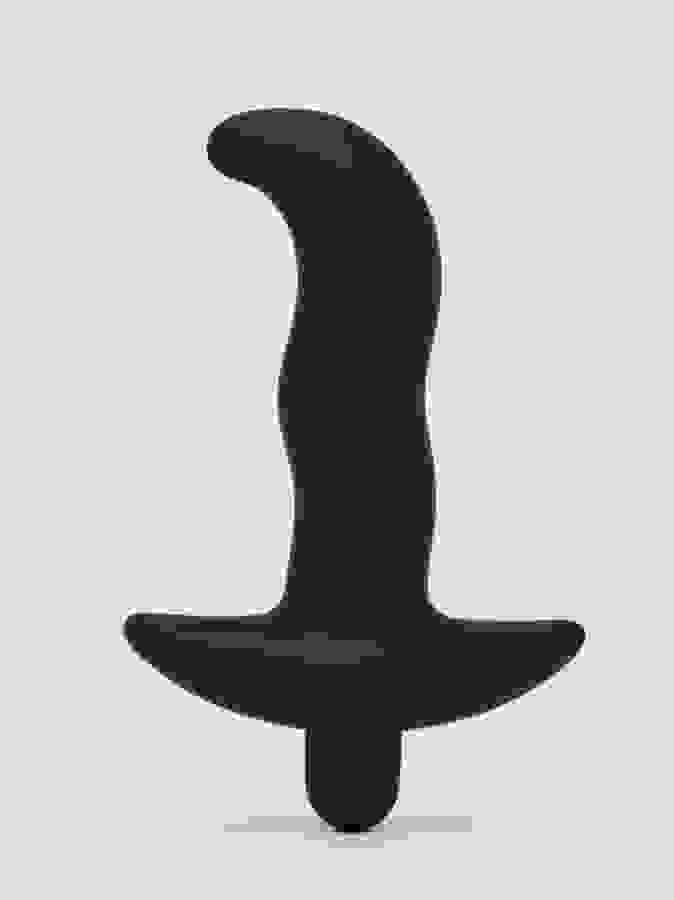 Lovehoney Ripple Rider Rechargeable Vibrating Prostate Massager, Black, hi-res